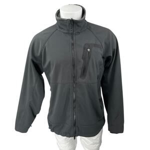 Columbia Titanium Men's Black Long Sleeve Turtleneck Full Zip Athletic Jacket L